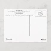 Carte Postale Débris pour Aveugle (Dos)