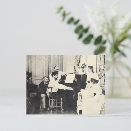 Carte Postale débussie 1893 (Debout devant)