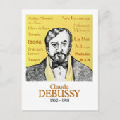 Carte Postale Debussy (Devant)