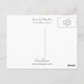 Carte Postale Début après la pluie (Dos)