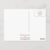 Carte Postale Début de l'aube fin juin (Dos)