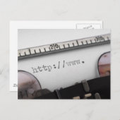 Carte Postale début de l'URL (Devant / Derrière)