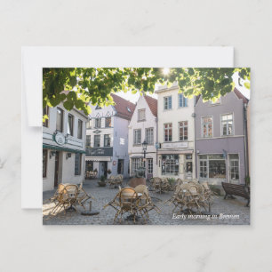 Carte Postale Début de matinée à Brême
