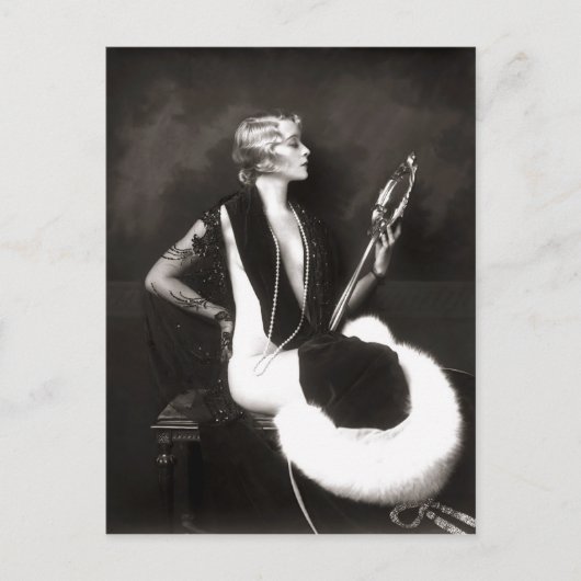 Carte Postale Début des années 1900, le French Pin Up (Devant)