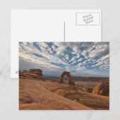 Carte Postale Début du matin à Delicate Arch (Devant / Derrière)
