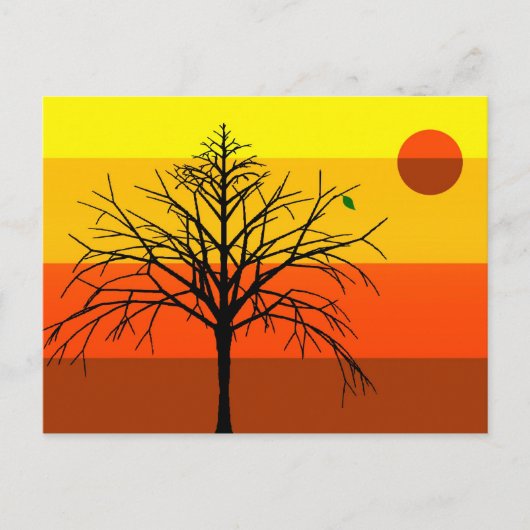 Carte Postale Début du printemps (Devant)