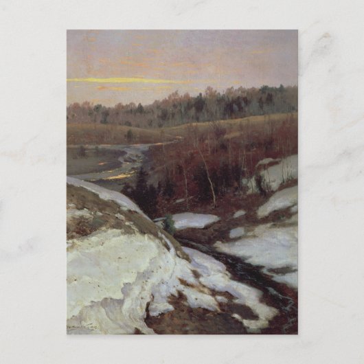 Carte Postale Début du printemps 1905 (Devant)