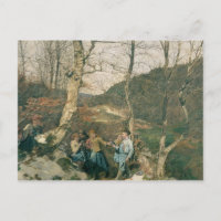 Début du printemps dans les bois de Vienne