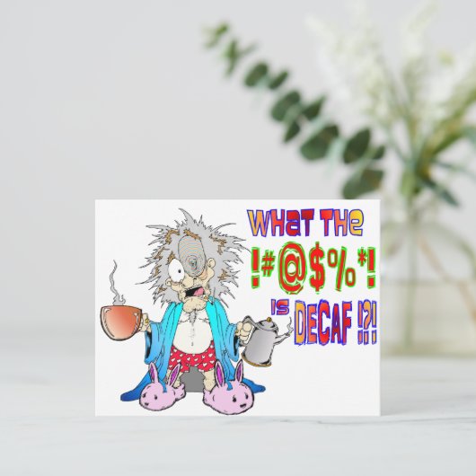 CARTE POSTALE DECAF ? (Debout devant)