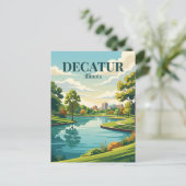 Carte Postale Decatur, Illinois (Debout devant)