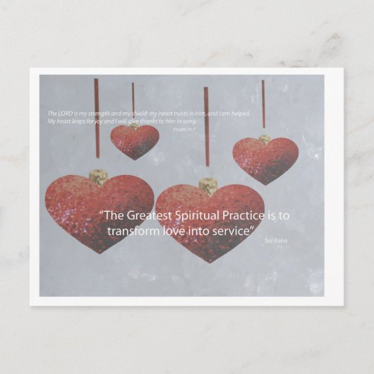 Carte Postale Décembre (Devant)