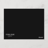 Carte Postale Décès (Dos)