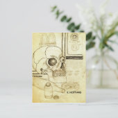 Carte Postale Décès (Debout devant)