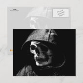 Carte Postale Décès (Devant / Derrière)