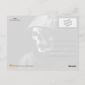 Carte Postale Décès (Dos)