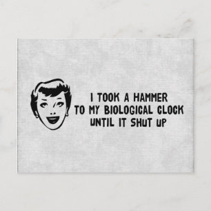 Carte Postale Décès À Des Horloges Biologiques