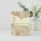 Carte Postale Décès, coqueluche, rougeole (Debout devant)