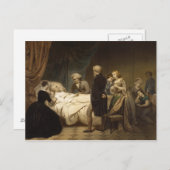 Carte postale Décès de George Washington (Devant / Derrière)
