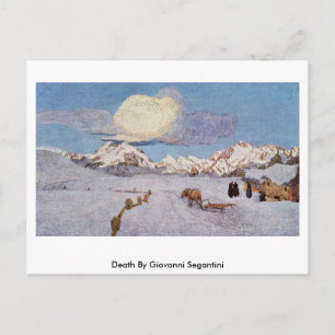 Carte Postale Décès De Giovanni Segantini