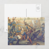 Carte Postale Décès de Lannes (Devant / Derrière)