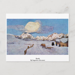 Carte Postale Décès De Segantini Giovanni