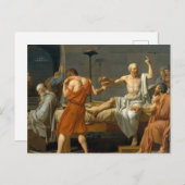 Carte Postale Décès De Socrates (Devant / Derrière)
