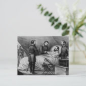 Carte Postale Décès de Stonewall Jackson (Debout devant)