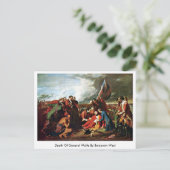 Carte Postale Décès Du Général Wolfe Par Benjamin West (Debout devant)