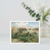 Carte Postale Décès du Prince Impérial par Paul Jamin (Debout devant)