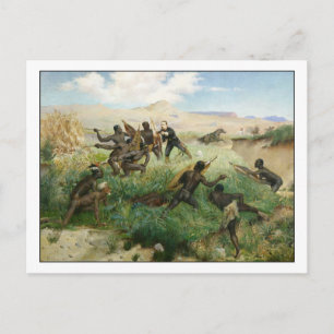 Carte Postale Décès du Prince Impérial par Paul Jamin