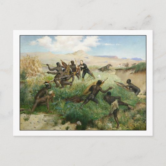 Carte Postale Décès du Prince Impérial par Paul Jamin (Devant)