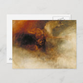 Carte Postale Décès sur un cheval pâle (Devant / Derrière)