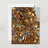 Carte Postale déchaîner mon amour (Devant / Derrière)