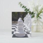 Carte postale d'échecs (Debout devant)