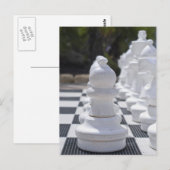 Carte postale d'échecs (Devant / Derrière)