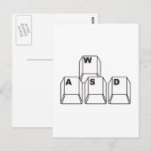 CARTE POSTALE DÉCHETS (Devant / Derrière)