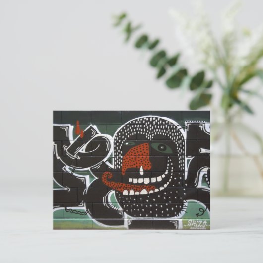 Carte Postale Déchets de nez (Debout devant)