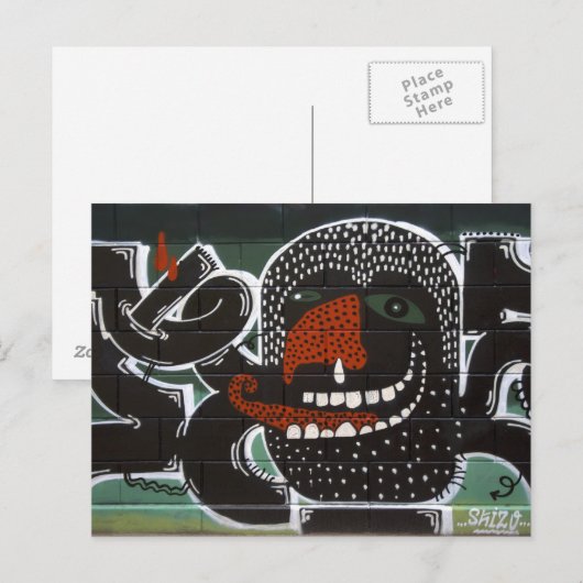 Carte Postale Déchets de nez (Devant / Derrière)