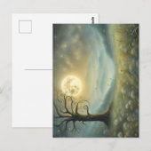 Carte Postale Déchirage du paysage (Devant / Derrière)