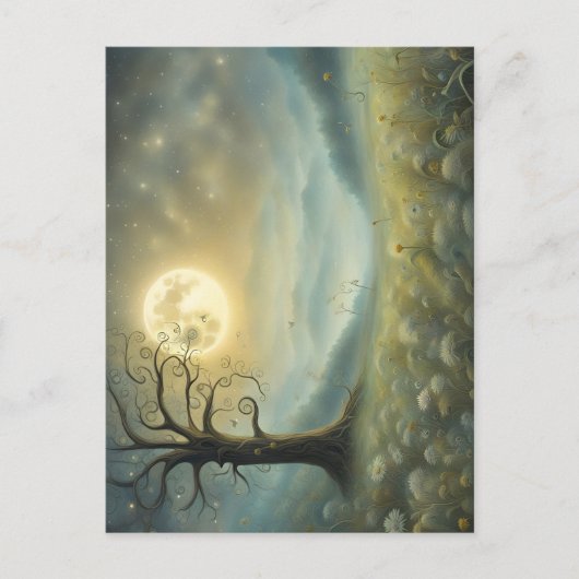 Carte Postale Déchirage du paysage (Devant)