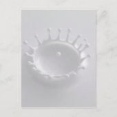 Carte Postale Déchirure de lait (Devant)