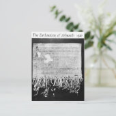 Carte Postale Déclaration d'Arbroath, 6 avril 1320 (Debout devant)