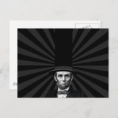Carte Postale Déclaration de mode présidentielle Abraham Lincoln (Devant / Derrière)