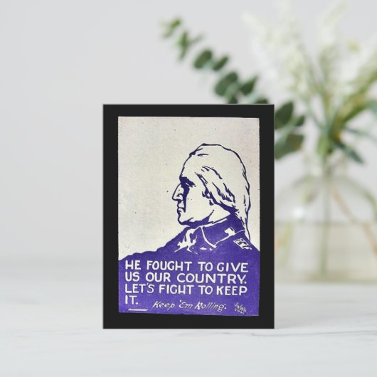 Carte Postale Déclaration Des Droits Production Et Gauche (Debout devant)