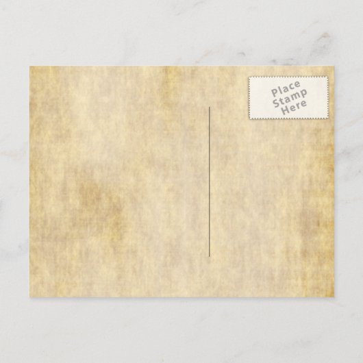 Carte Postale Déclaration d'indépendance (Dos)