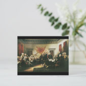 Carte postale Déclaration d'indépendance (Debout devant)