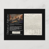 Carte Postale Déclaration d'indépendance (Devant)