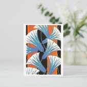 Carte Postale Déco Fleur Bleue (Debout devant)