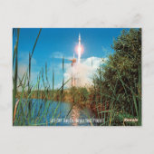 Carte Postale Décollage - Apollo, Projet de test Soyur, (Dos)
