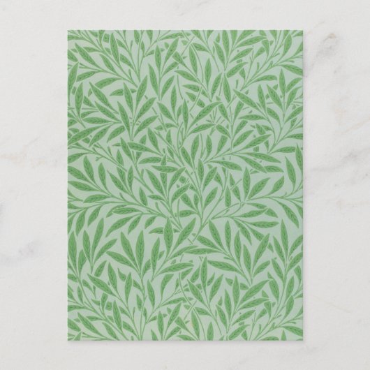 Carte Postale Décor aux saules, William Morris (Devant)